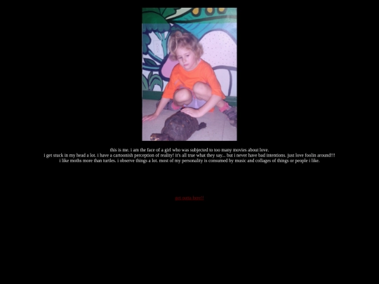 aboutme screenshot