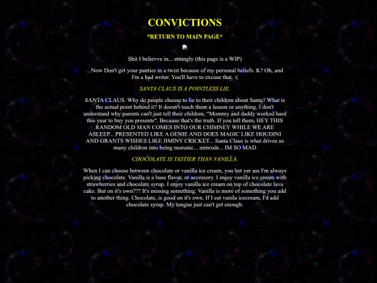 convictions screenshot