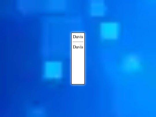 persos/davis/davis screenshot