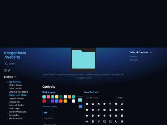applications/folder-icon-maker screenshot