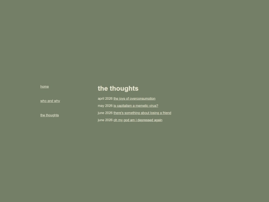thethoughts screenshot