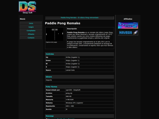 paddle screenshot