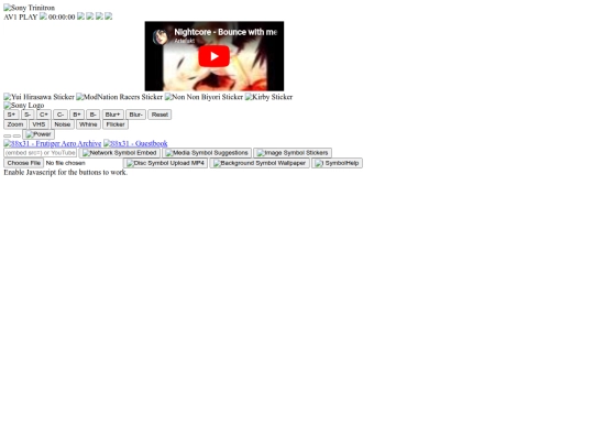 Sony Standard CRT Television Simulator screenshot