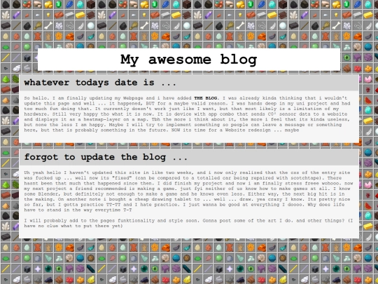 blog screenshot