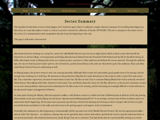 MH/summary screenshot