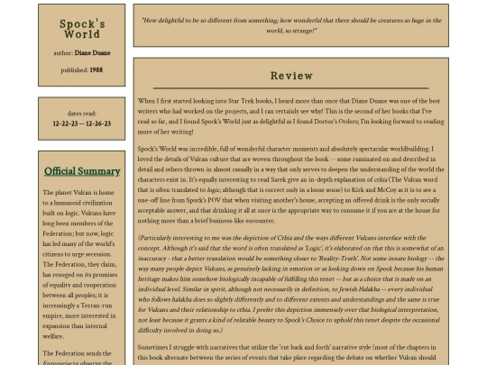 Pages/Books/Spocks_World screenshot