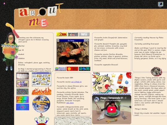 aboutme screenshot