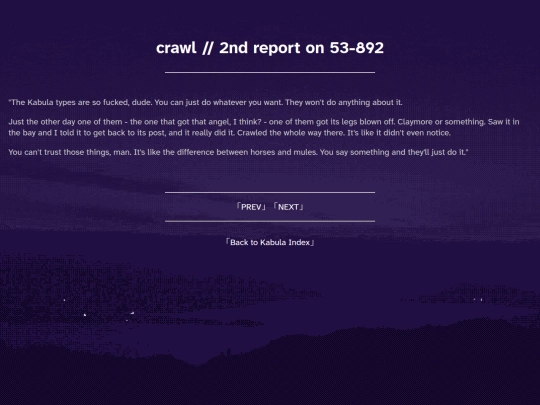 stories/kabula/crawl screenshot