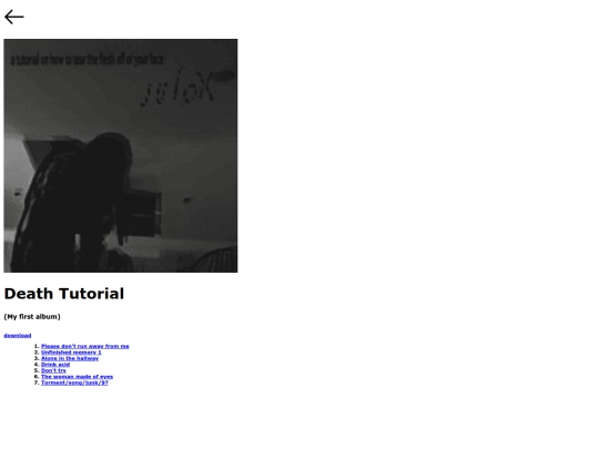 death-tutorial screenshot