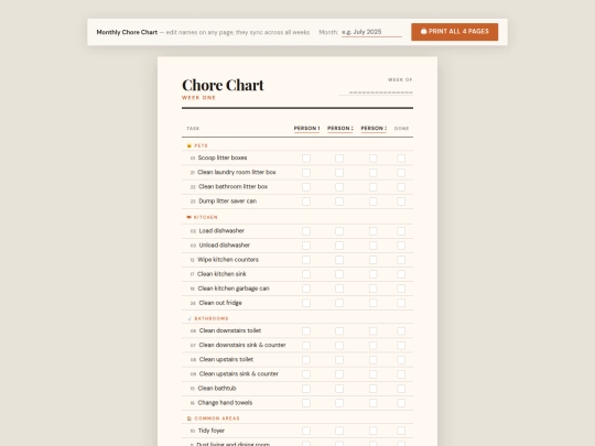 chore_list/chore_chart_monthly screenshot