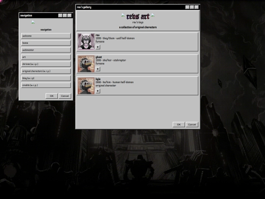 OriginalCharacters screenshot