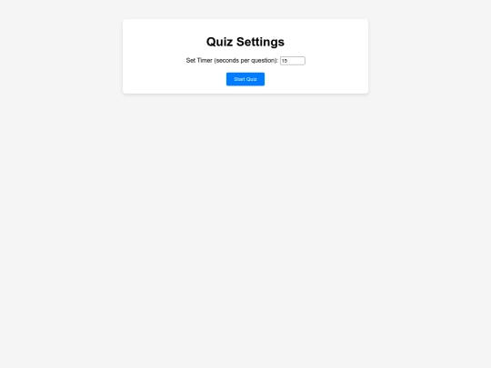 quiz screenshot