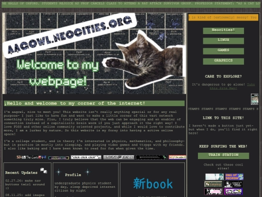 homepage screenshot