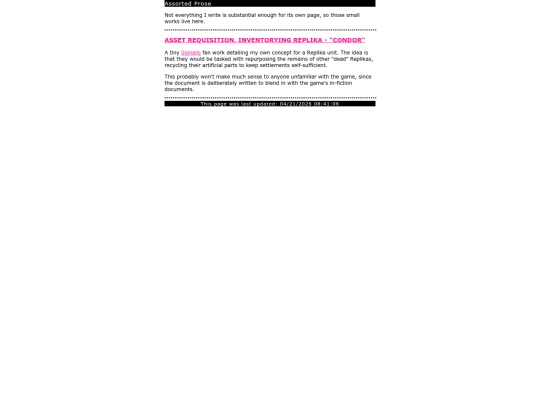 prose screenshot