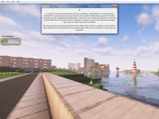 about-me screenshot
