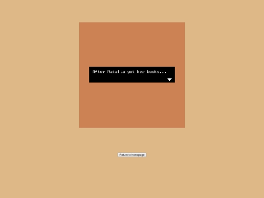 thank you screenshot