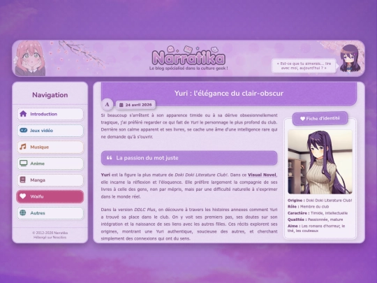 waifu/yuri-ddlc screenshot