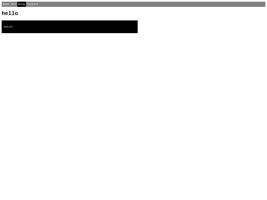 blog screenshot