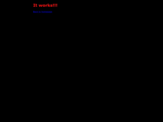 secondpagetest screenshot