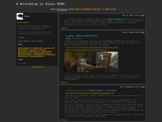 microblog/tags/metalocalypse/latest screenshot