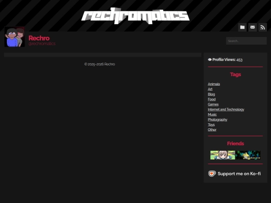 blog screenshot