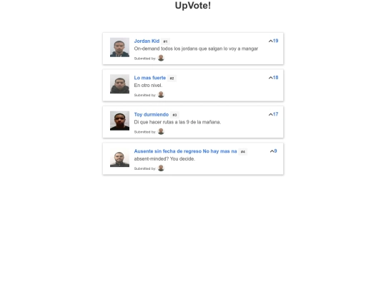 vote screenshot