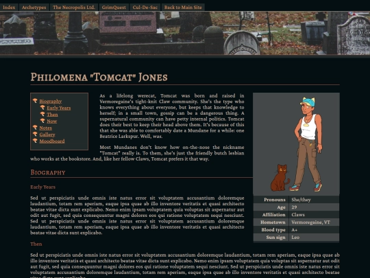 characterzone/tomcat screenshot