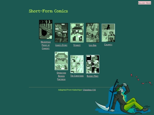 galleryzone/comicslanding screenshot
