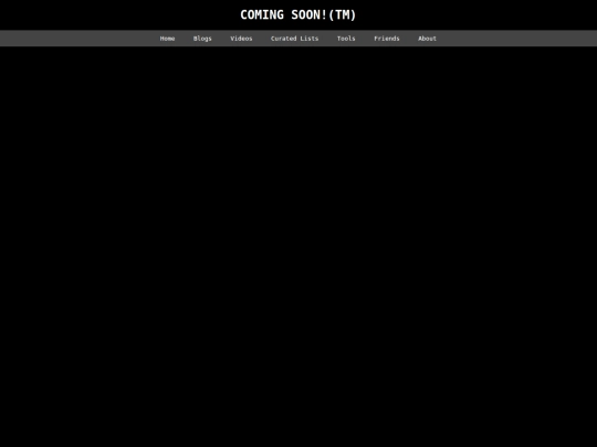 comingsoon screenshot