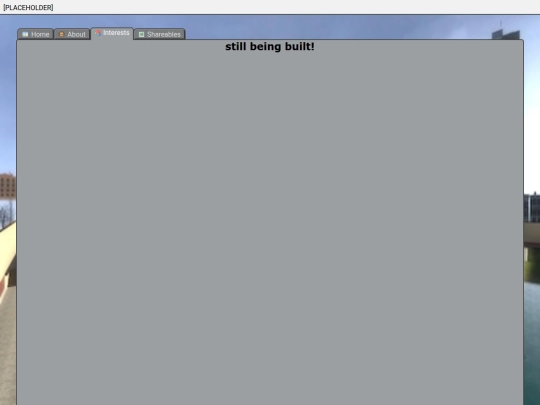 interests screenshot