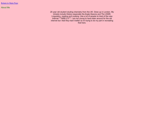 sites/aboutme screenshot