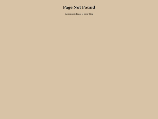 not_found screenshot