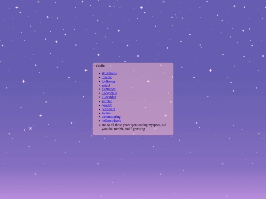pages/credit screenshot