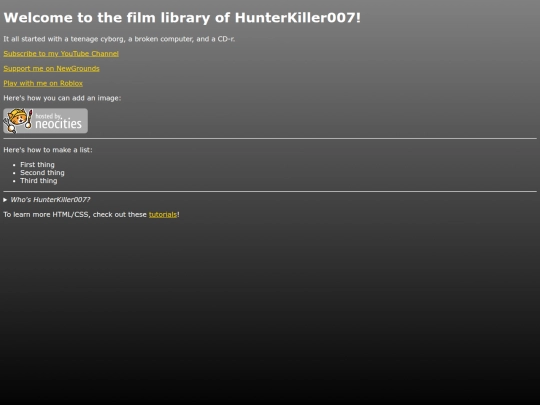 index screenshot