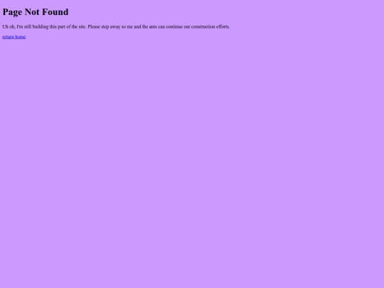 not_found screenshot
