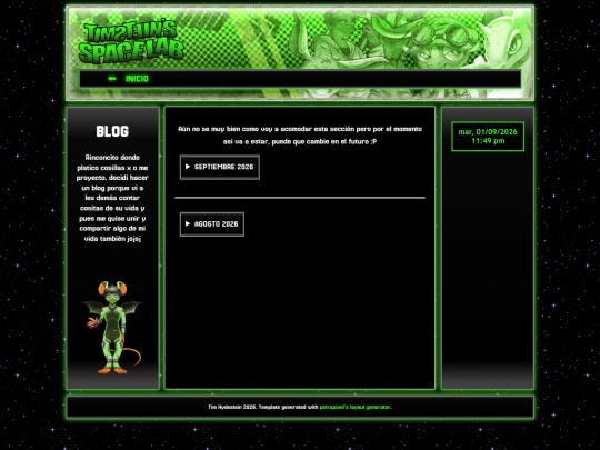 blog screenshot