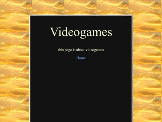 videogames screenshot