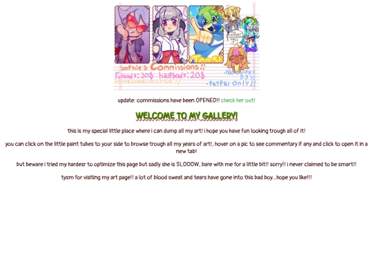 art/artindex screenshot