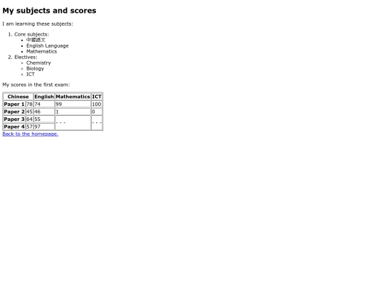 htmlEx/page1 screenshot