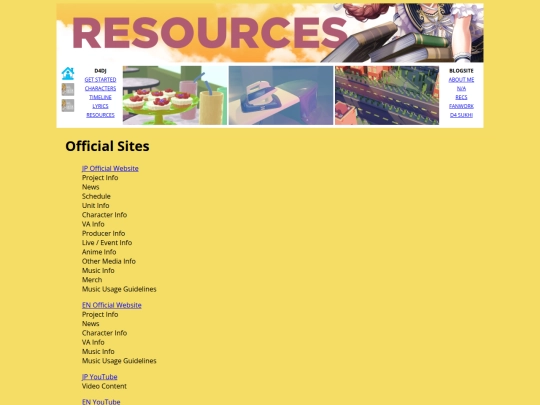 guides/resources screenshot
