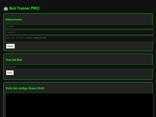 entrenador screenshot