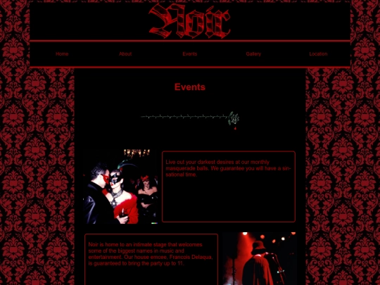Events screenshot
