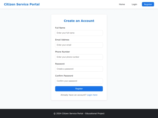 Madhan/register screenshot
