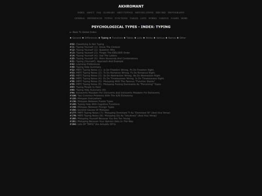 indextyping screenshot