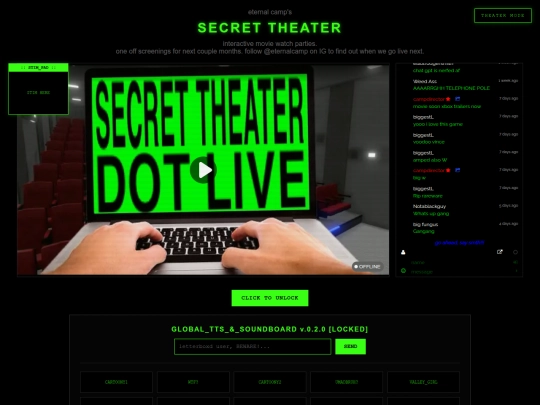 secrettheater screenshot