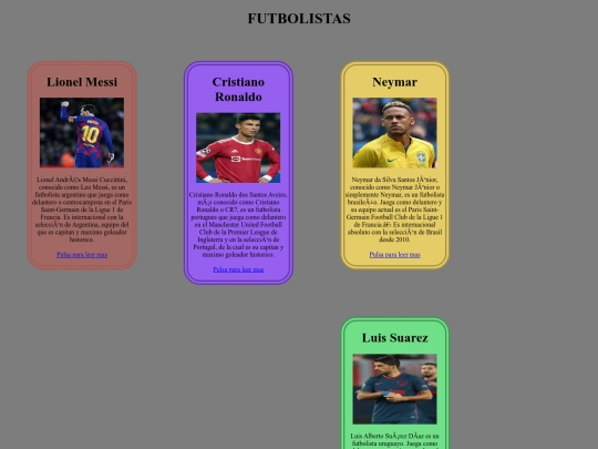 futbolistas/Futbolistas screenshot