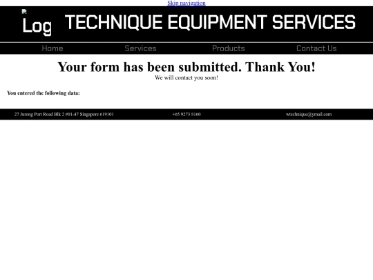 Thankyou screenshot