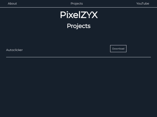 projects/projects screenshot