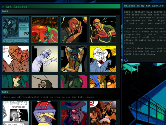 artchive screenshot