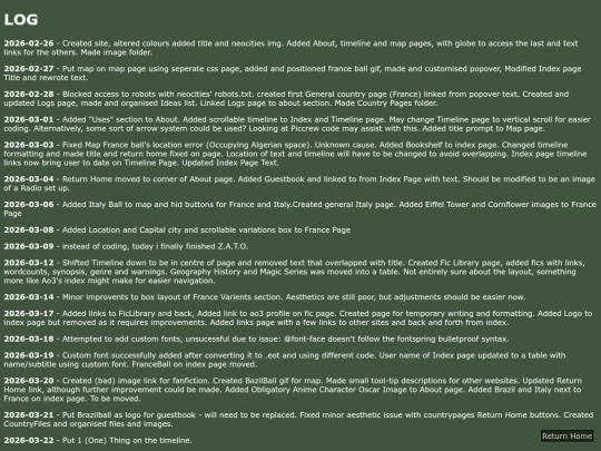 Logs screenshot